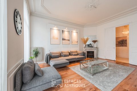 Bourgeois flat and its adjoining gîte