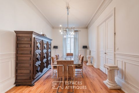 Bourgeois flat and its adjoining gîte