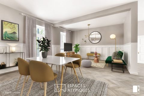 Neuf : Appartement bourgeois et son jardin quartier Orangerie