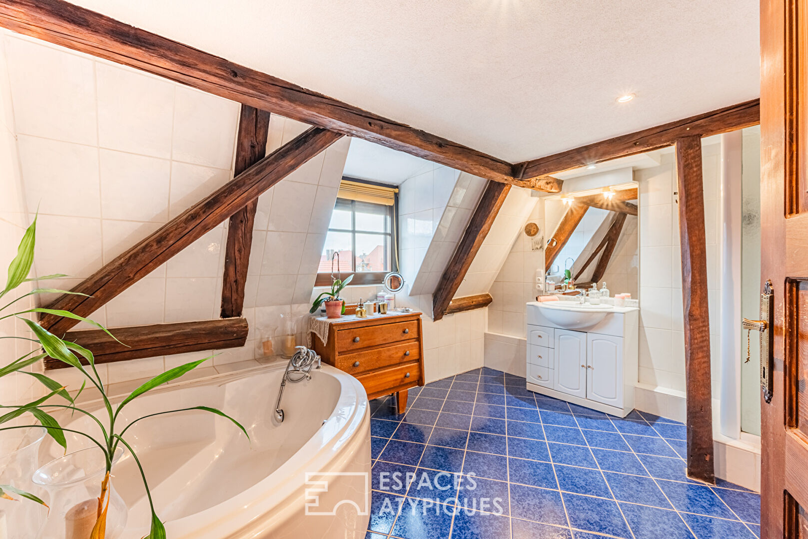Duplex de charme sous les toits