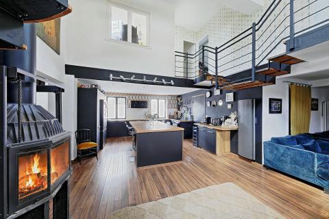 Maison esprit loft avec patio confidentiel au coeur de ville