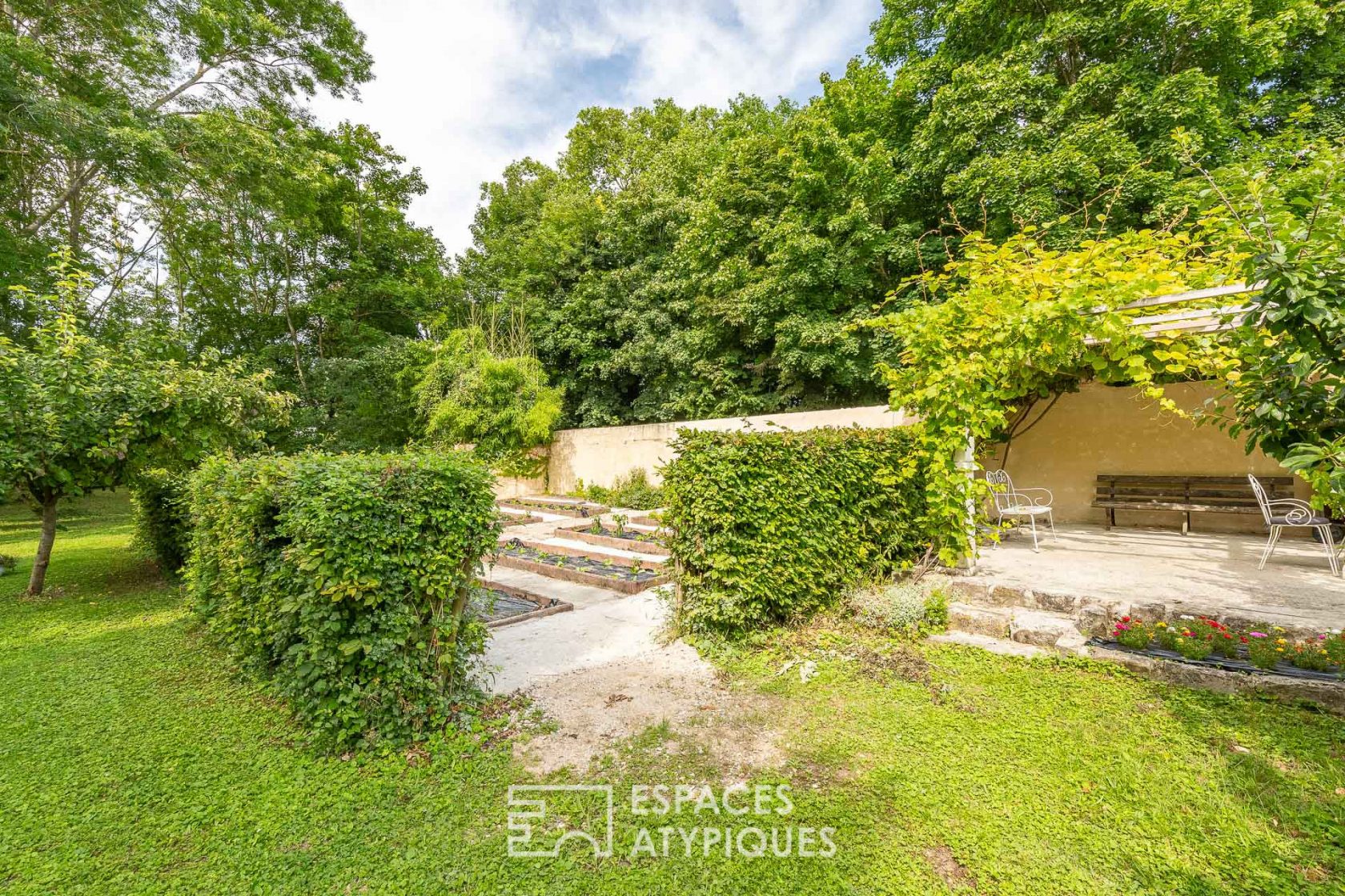 Maison familiale en bord de Seine