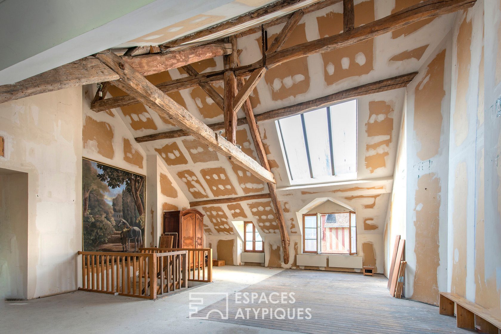 Charmante maison de ville avec jardin au bord du Loing