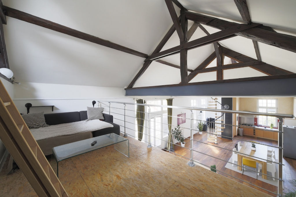 Loft contemporain en centre-ville avec jardin