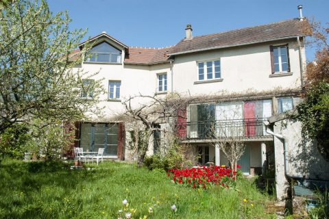 Maison de ville avec extension et jardin