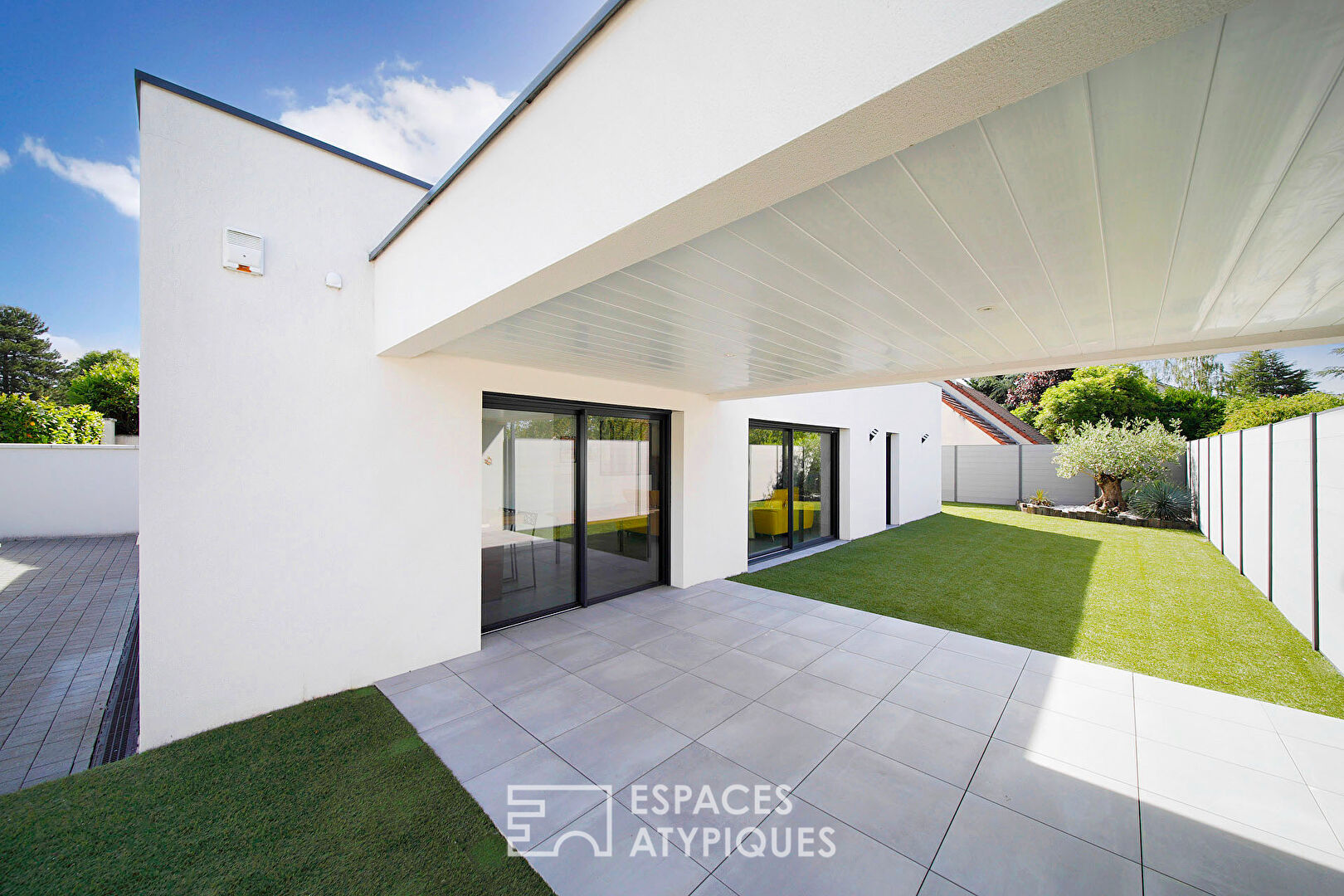 Maison contemporaine de plain-pied