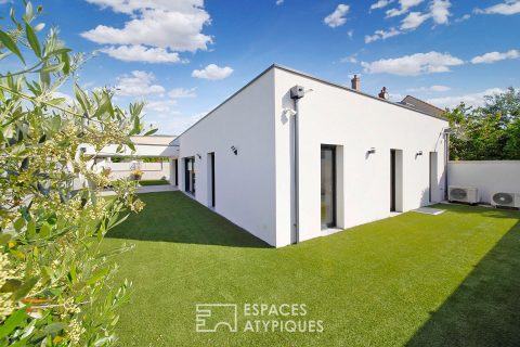 Maison contemporaine de plain-pied