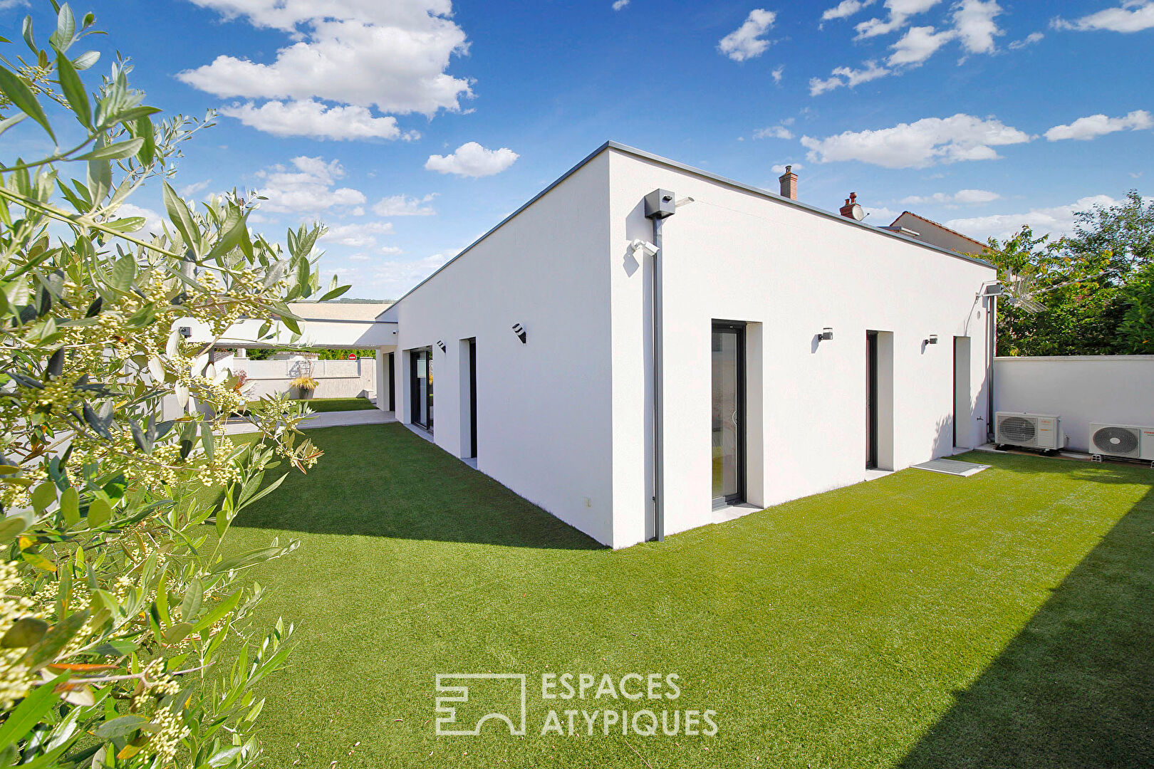Maison contemporaine de plain-pied