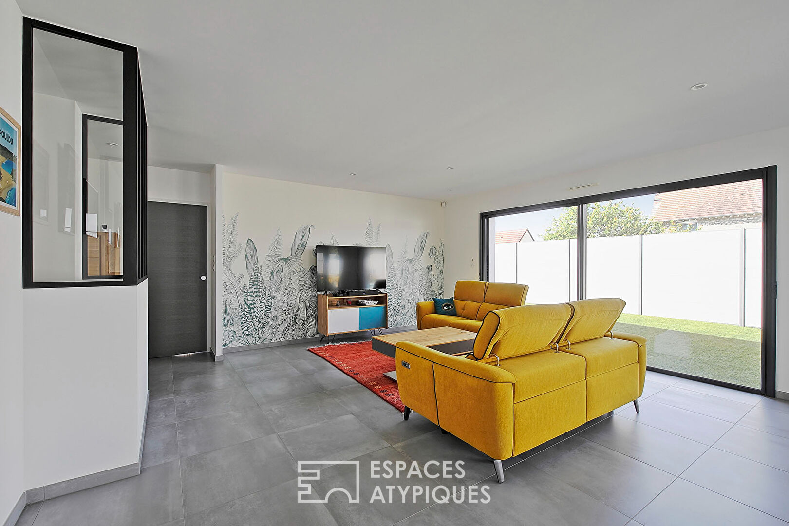 Maison contemporaine de plain-pied