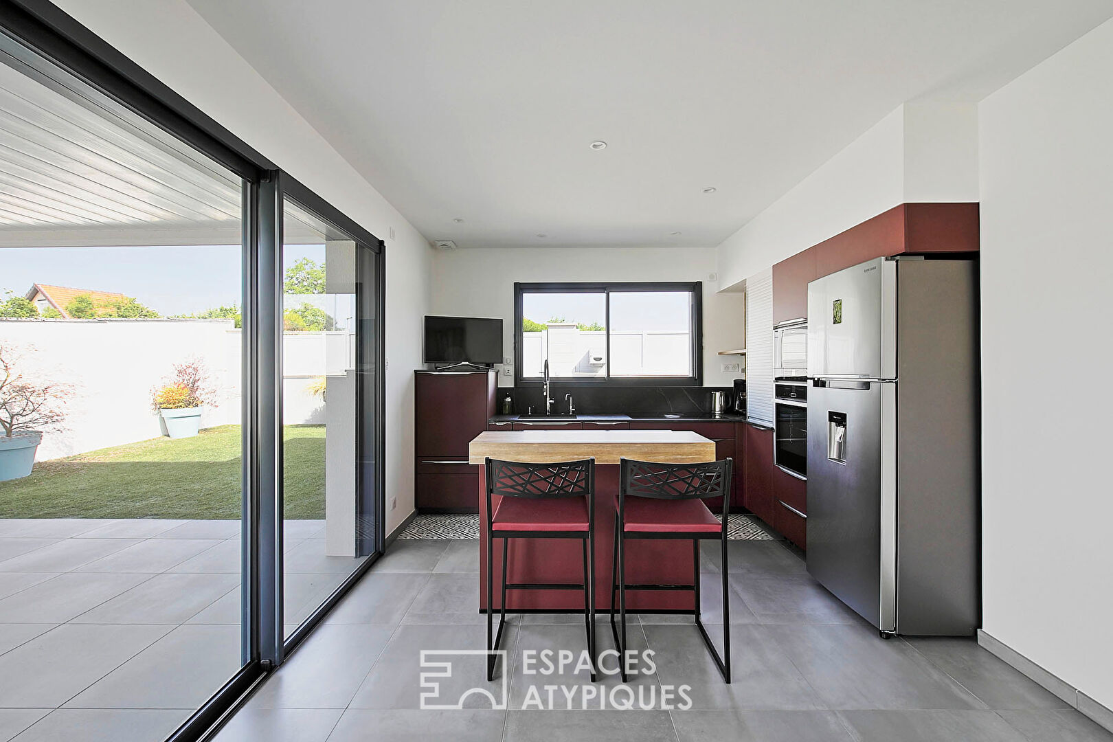 Maison contemporaine de plain-pied