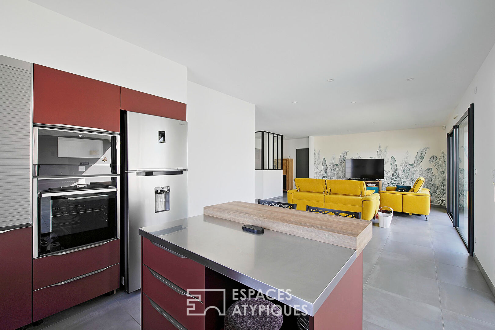 Maison contemporaine de plain-pied