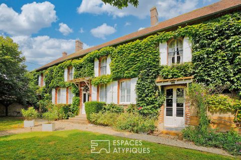 Character house with outbuildings and garden