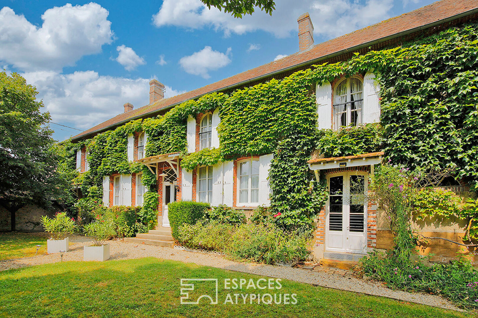 Character house with outbuildings and garden