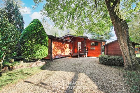 Wooden house with XXL terrace and garden