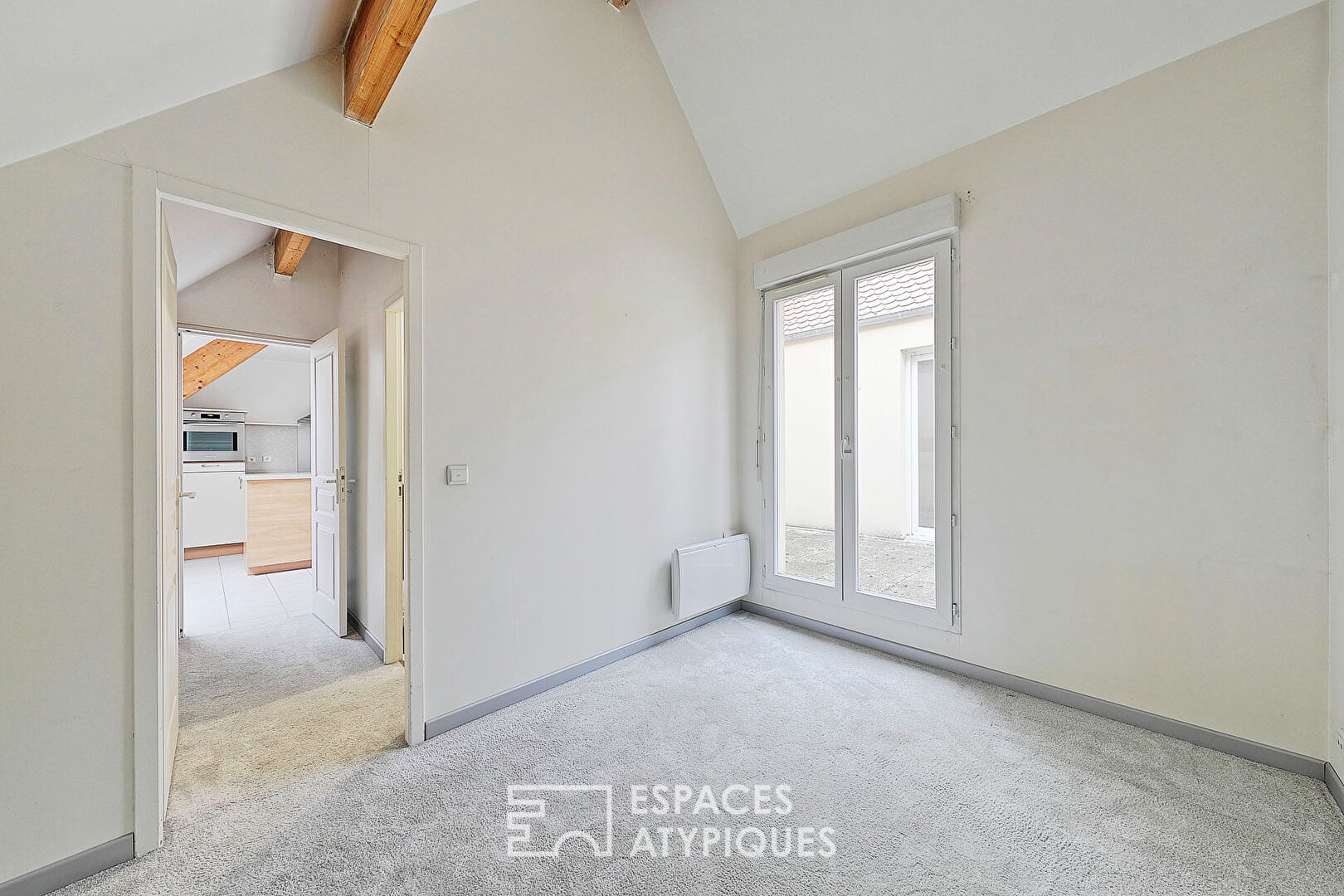 Duplex apartment with terrace and balcony in the city center