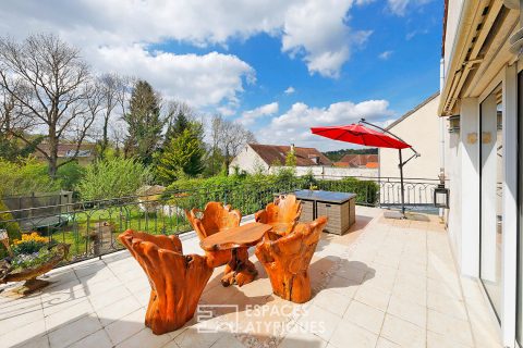 Ancienne usine 1900 réhabilitée par un artiste