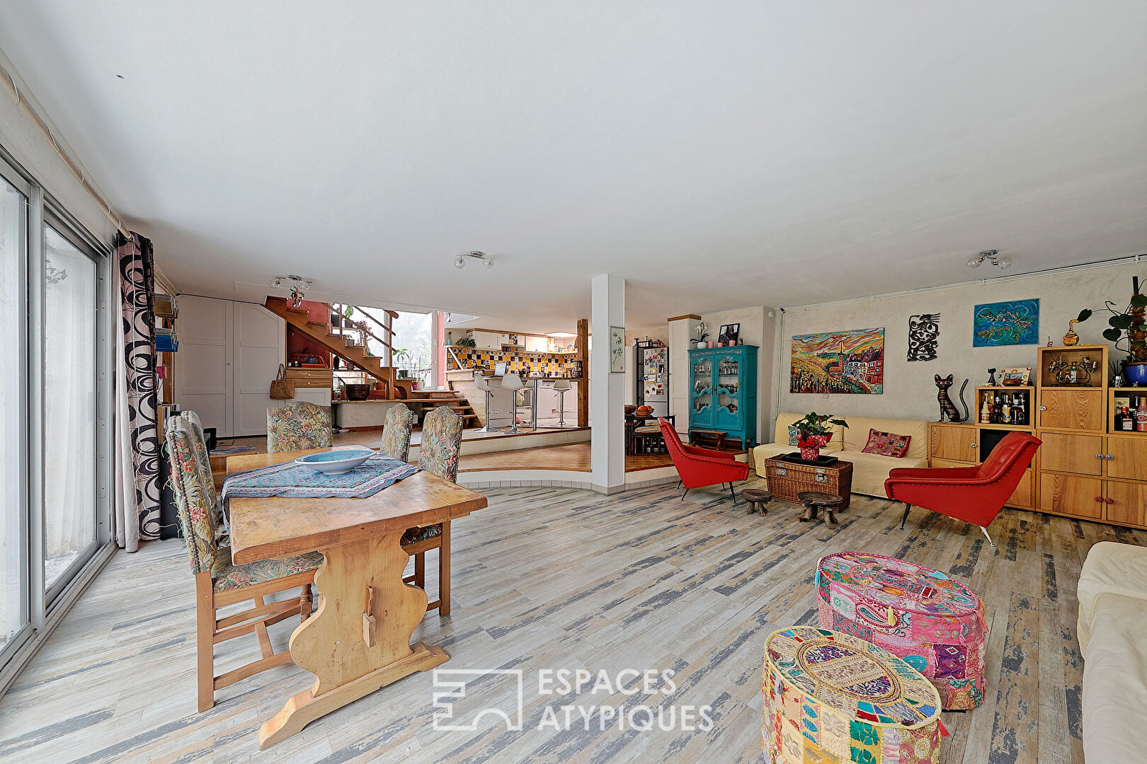 Former 1900 factory renovated by an artist