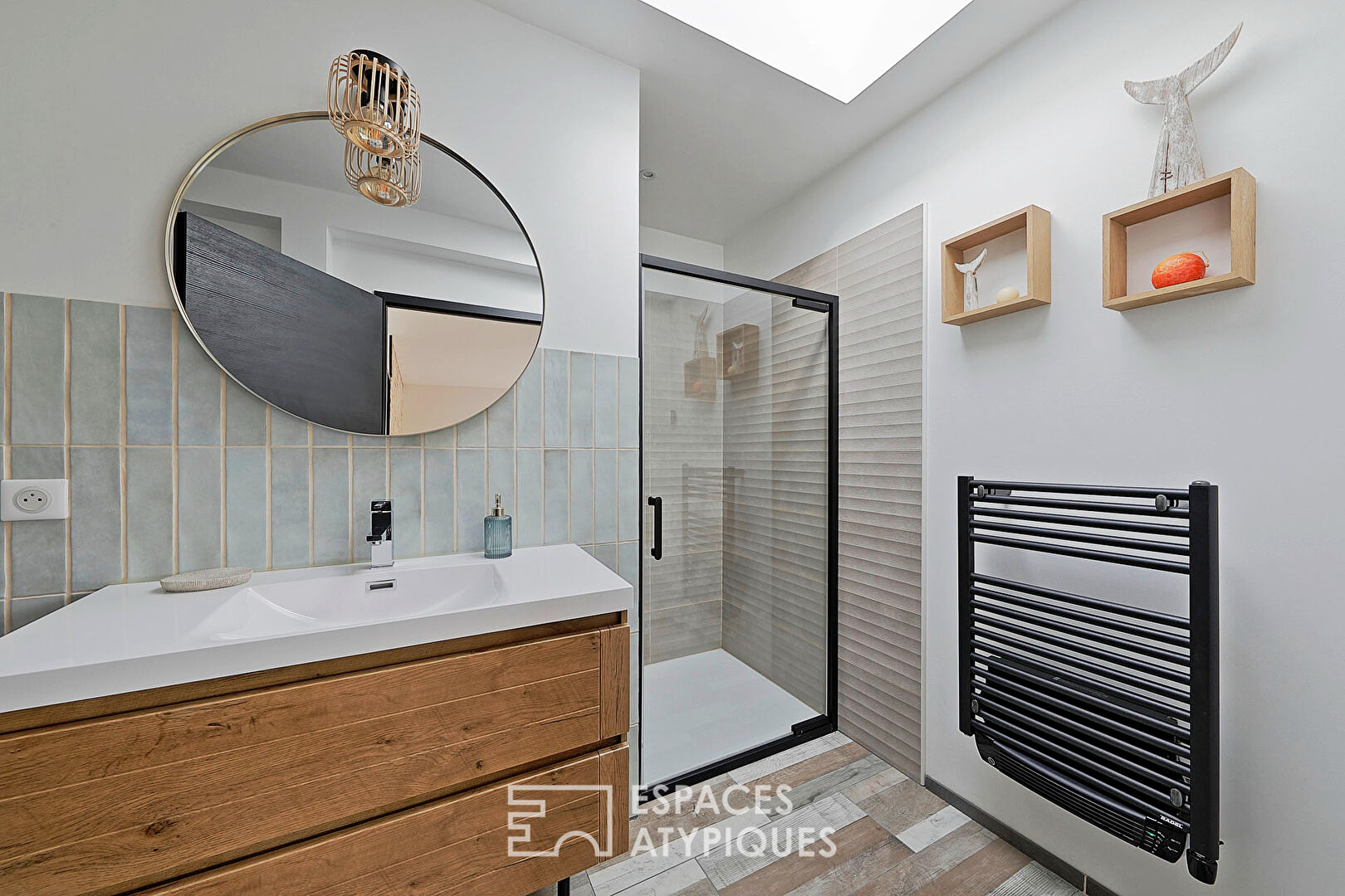 Maison d’architecte en ossature bois avec piscine
