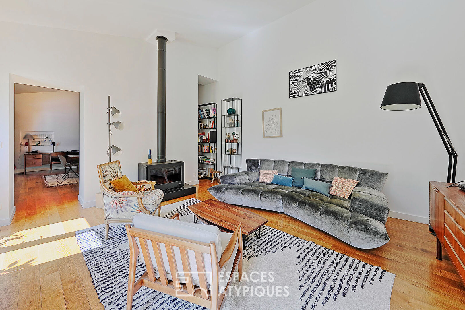 Maison de ville rénovée et son jardin intimiste
