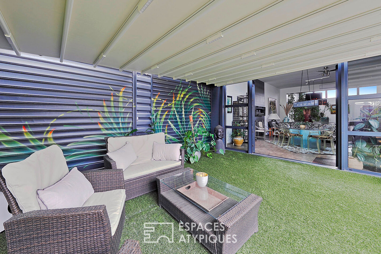 Loft familial avec piscine  et appartement individuel