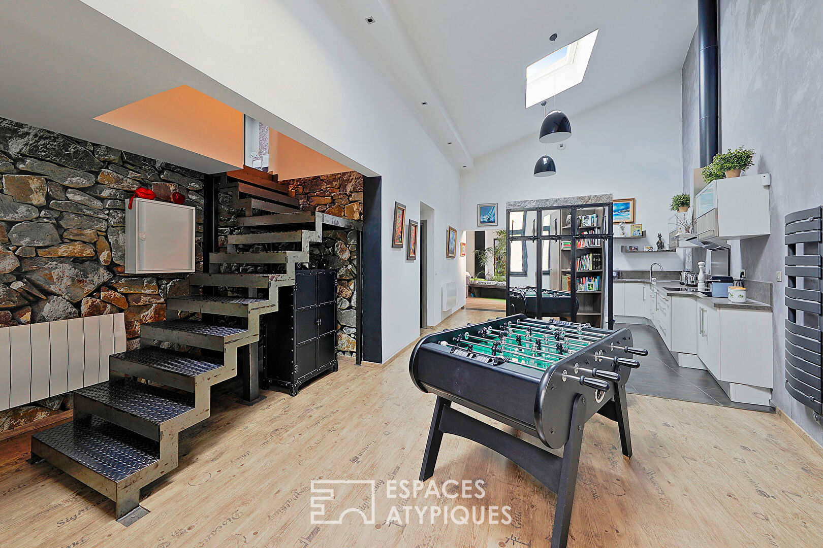 Loft familial avec piscine  et appartement individuel