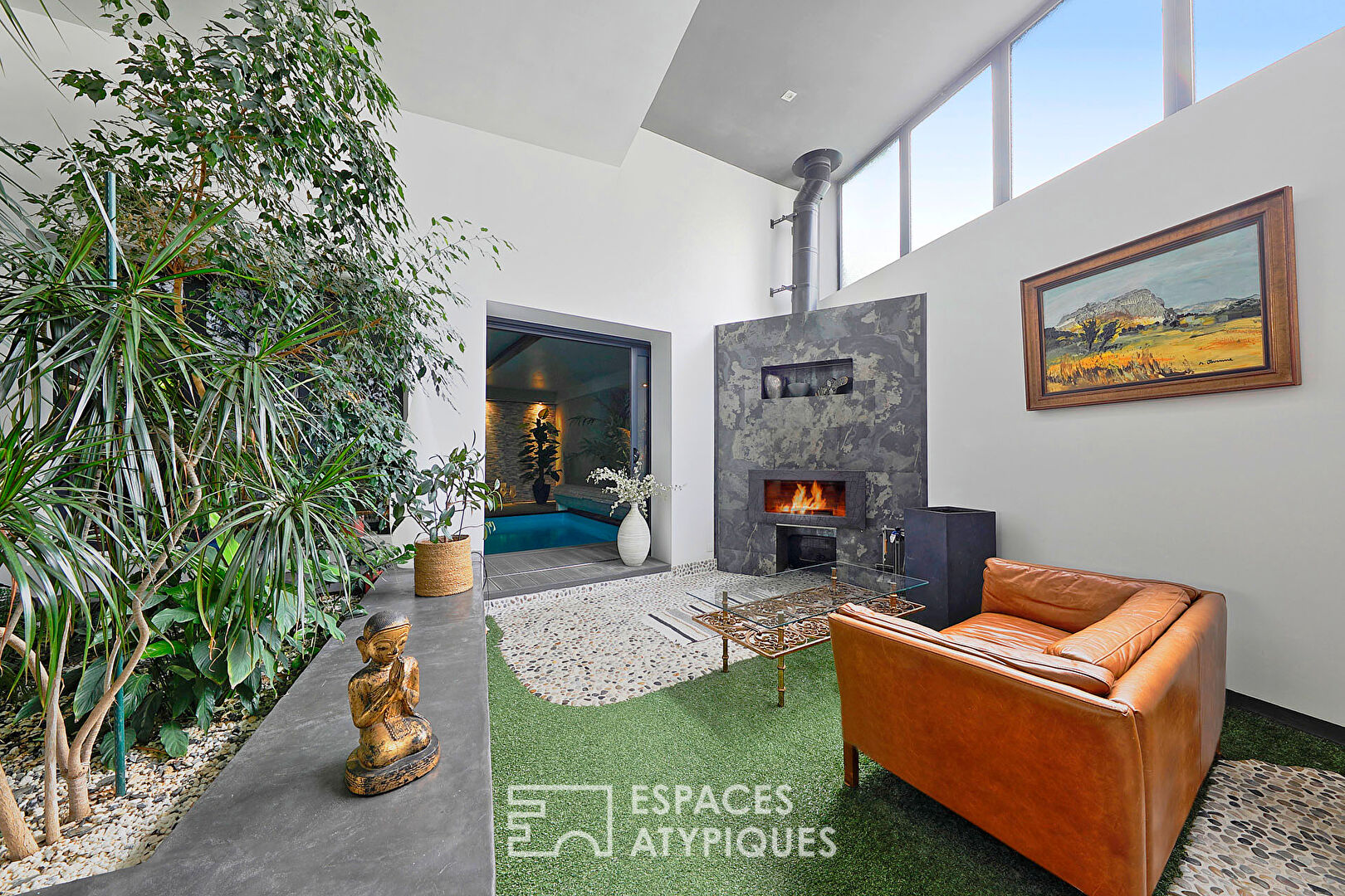 Loft familial avec piscine  et appartement individuel