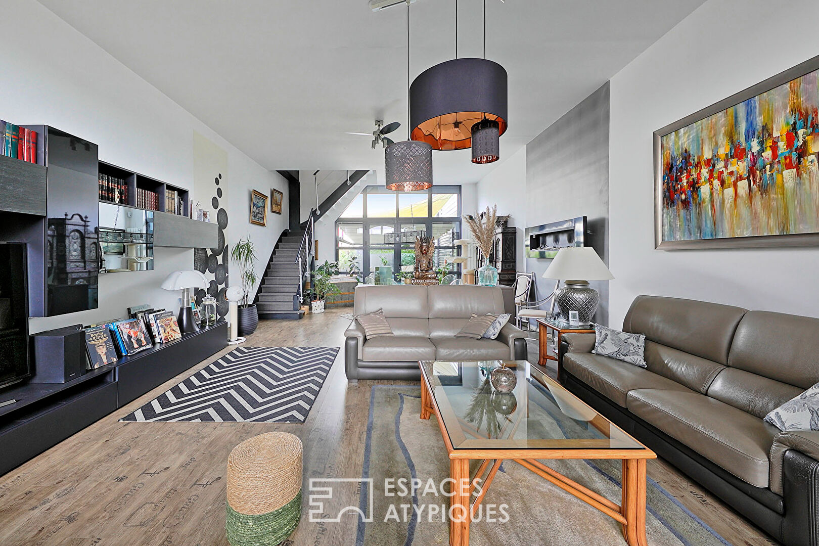 Loft familial avec piscine  et appartement individuel