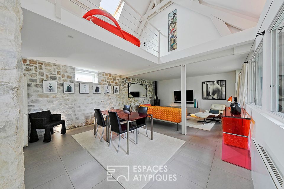Maison esprit Loft avec jardin