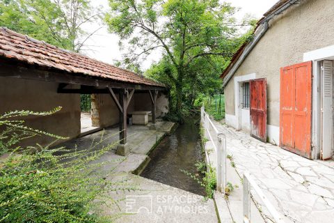 Old mill to renovate with garden
