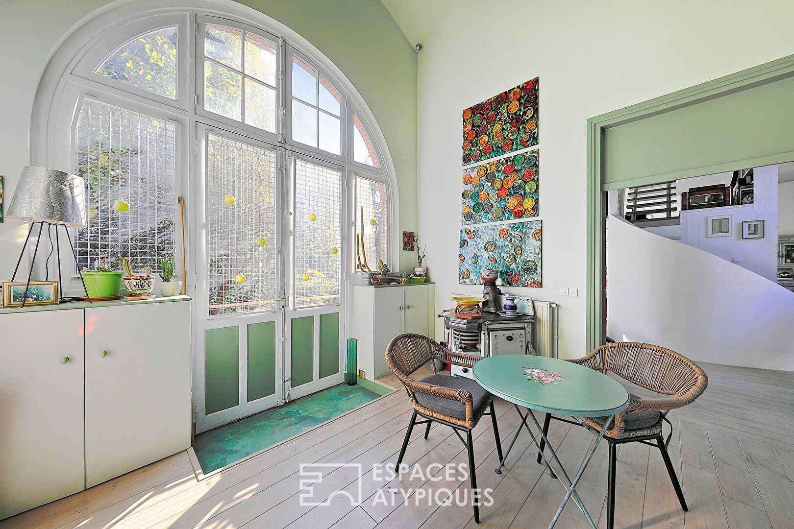 Maison d’artiste entre ville et Forêt