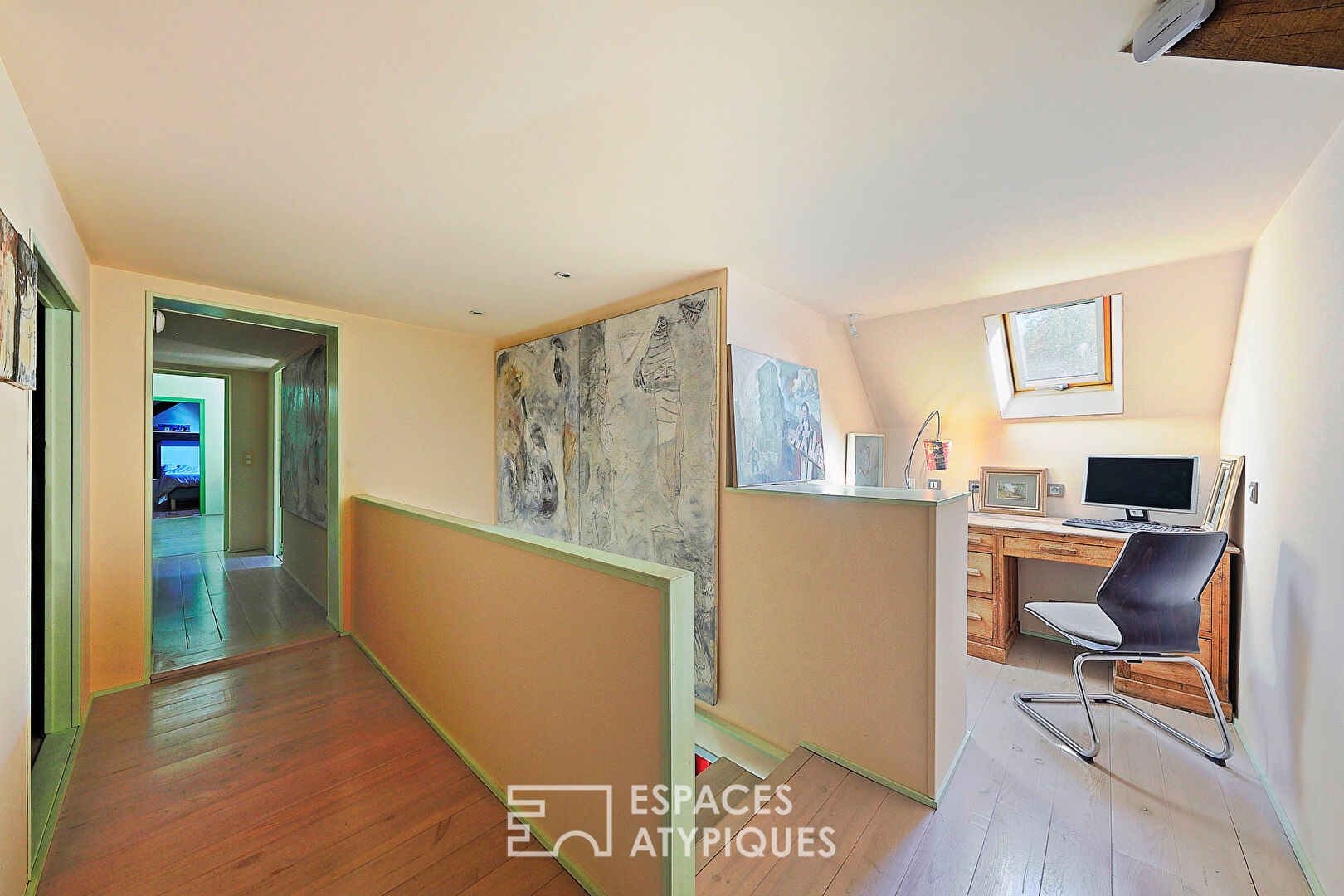Maison d’artiste entre ville et Forêt