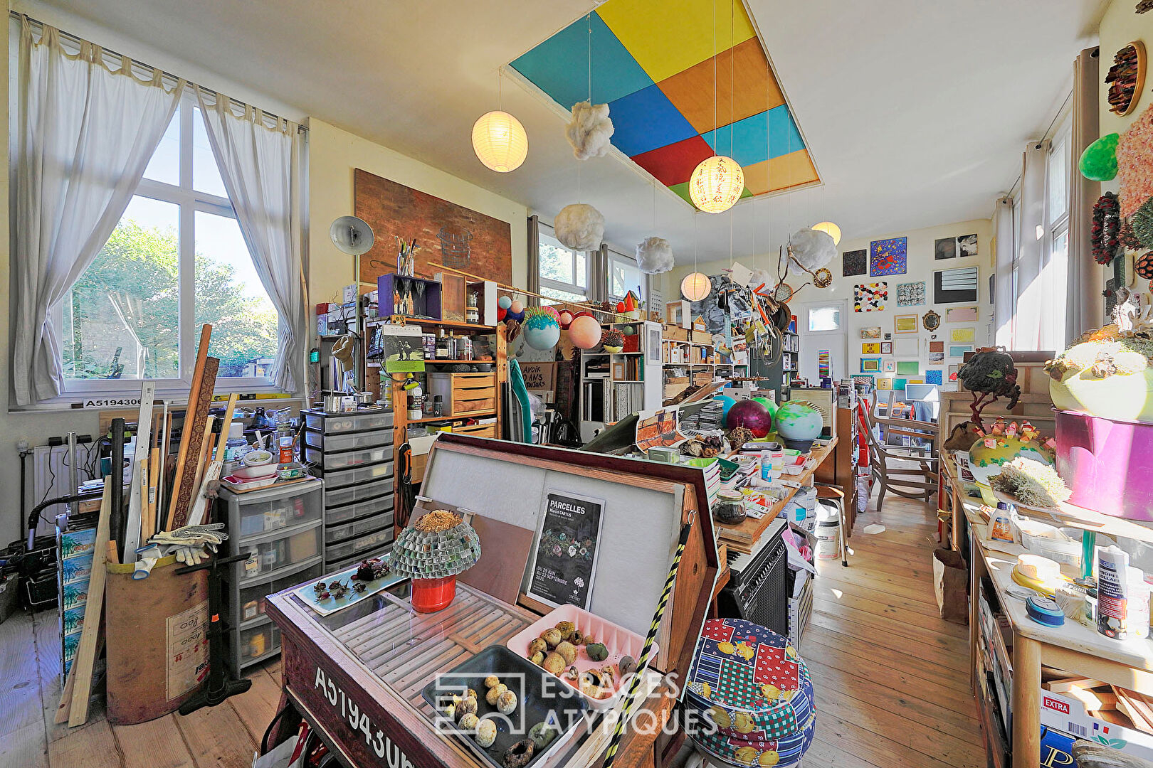 Maison d’artiste entre ville et Forêt