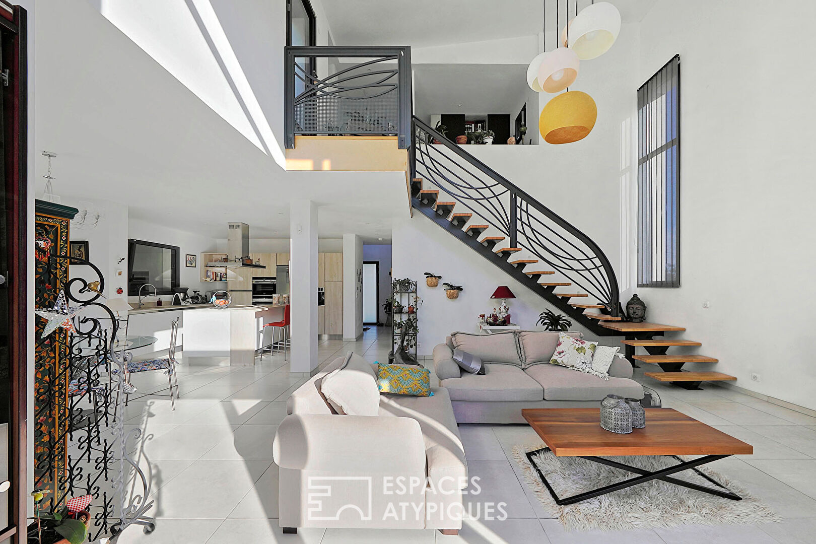 Maison d’architecte avec jardin