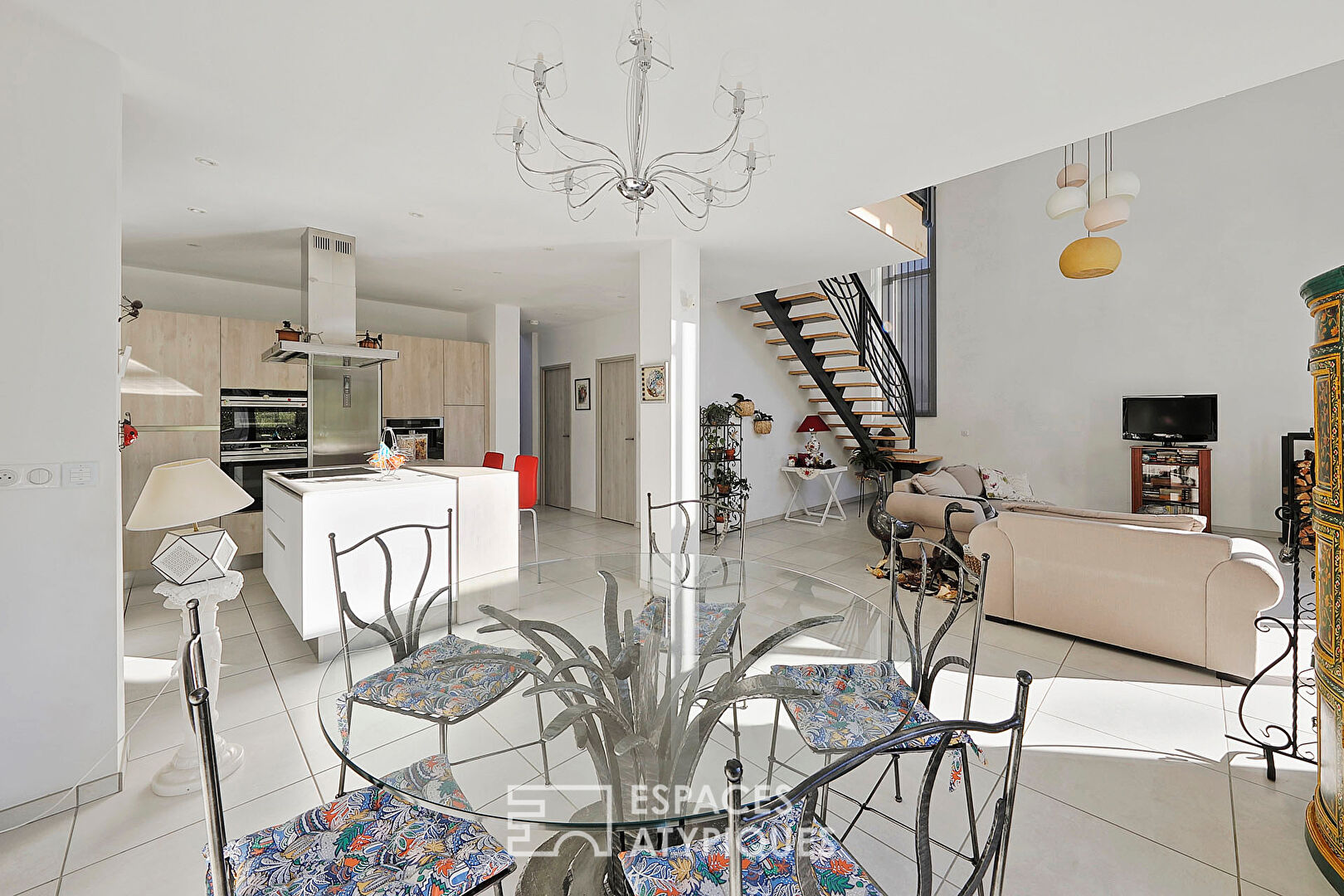 Maison d’architecte avec jardin