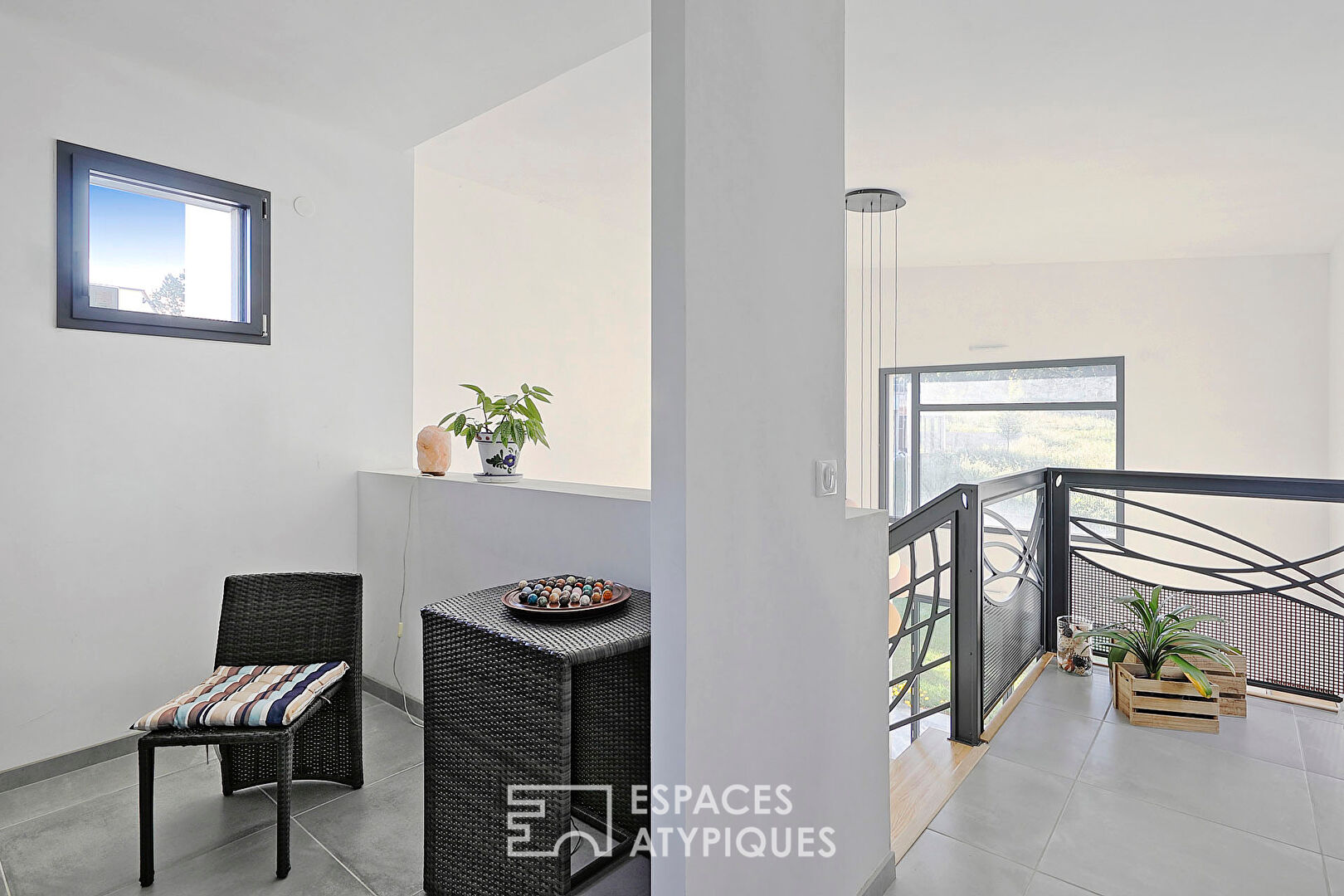 Maison d’architecte avec jardin