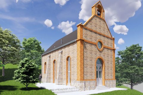 Une ancienne chapelle du XIX siècle à réinventer, au coeur de la vallée du Morin