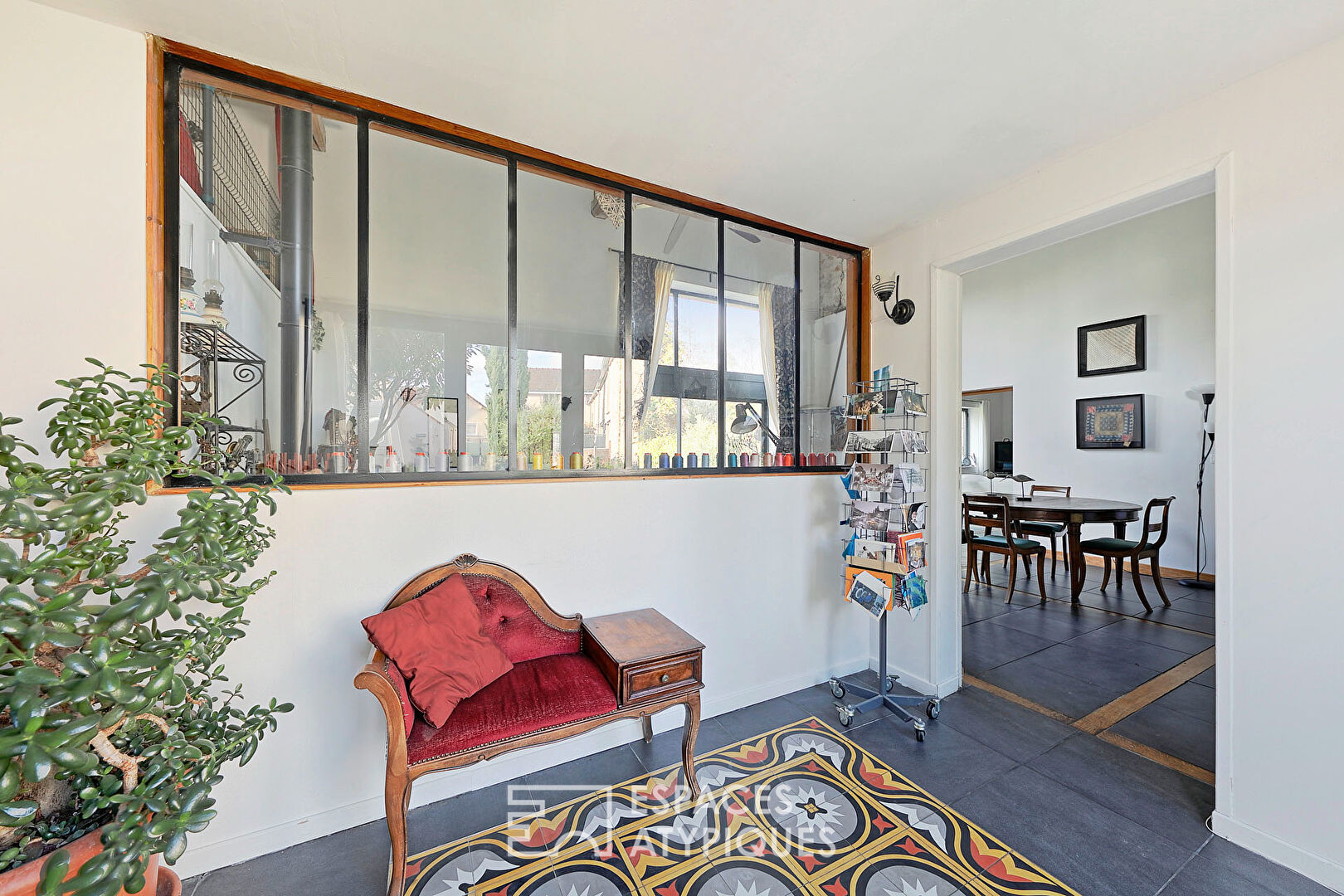 Renovated character longhouse with garden