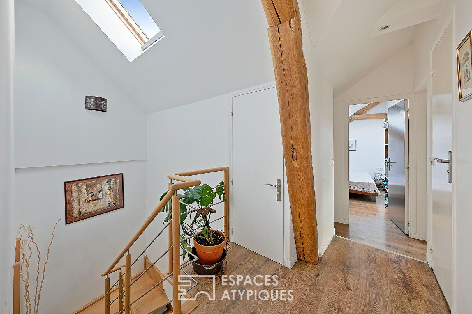 Renovated character longhouse with garden