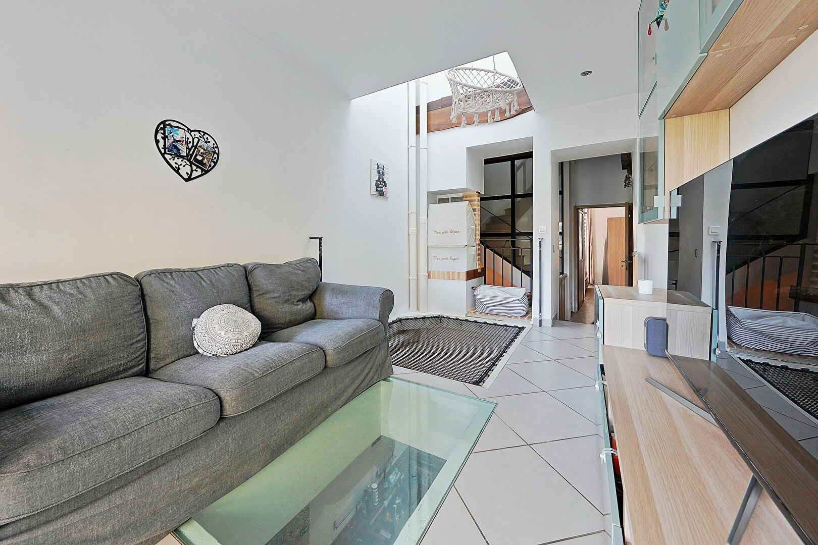 Maison de ville repensée par un architecte