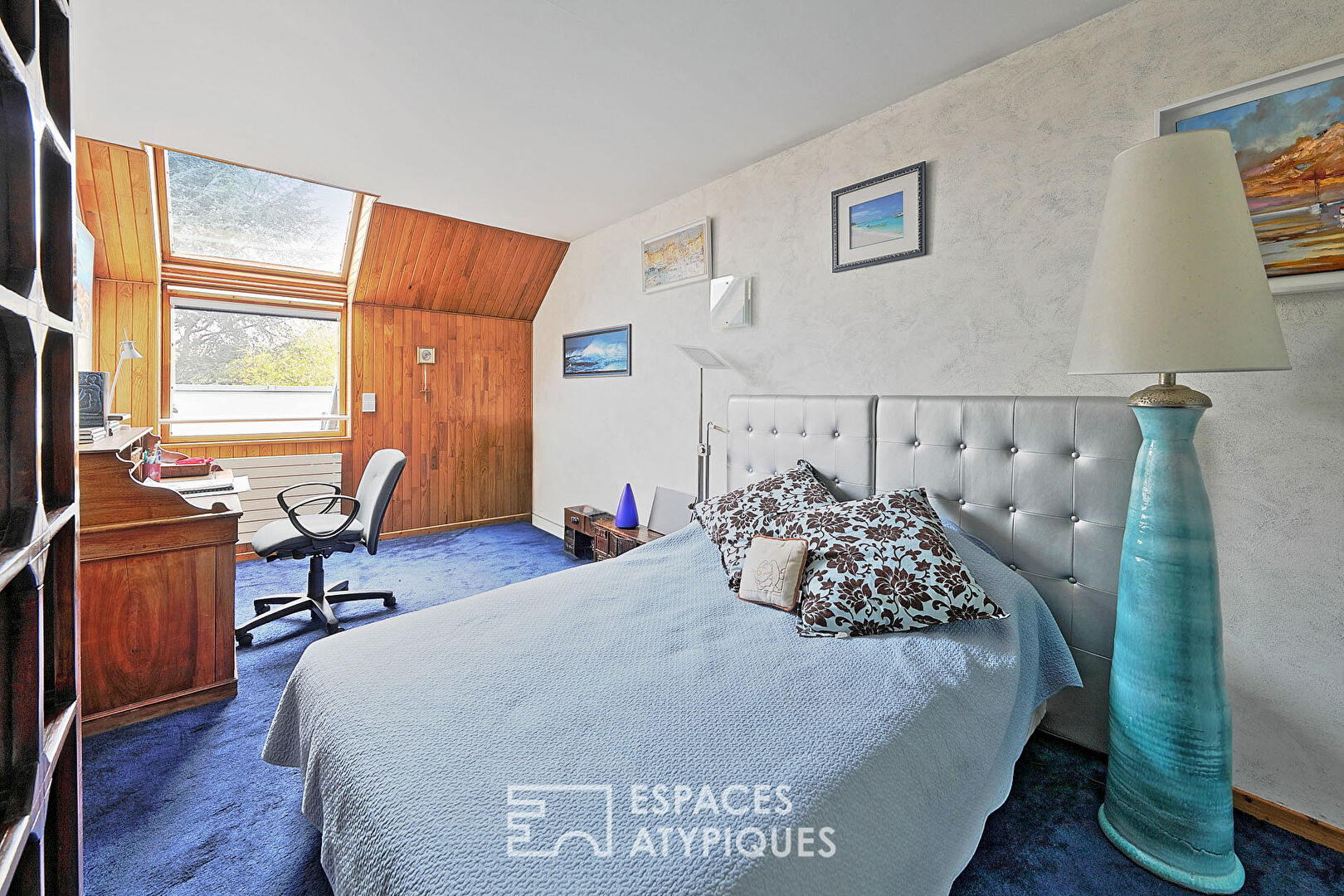 Maison d’architecte et son jardin paysager en centre ville