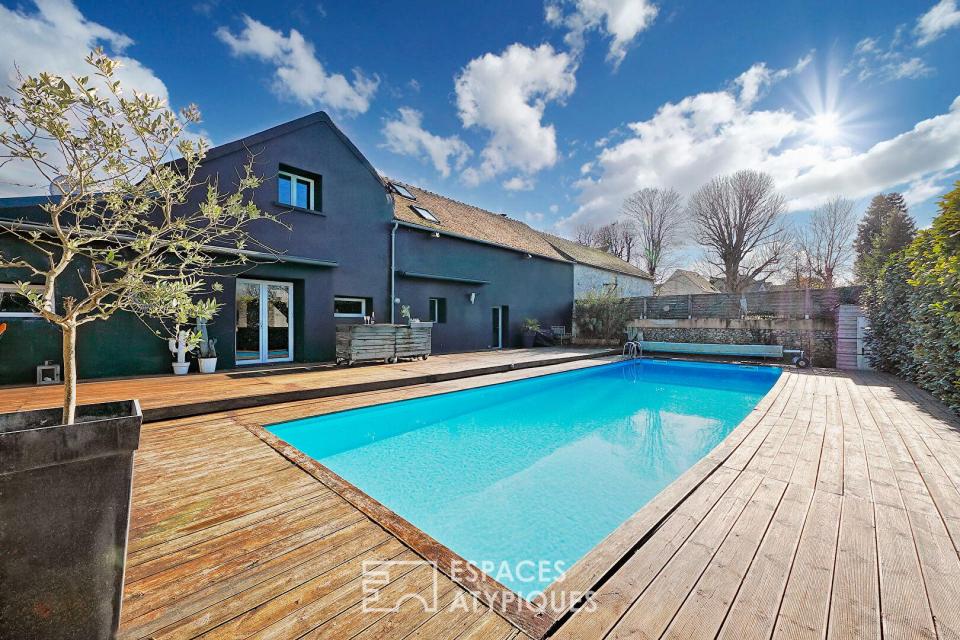 Propriété contemporaine de 350m2 à Moret Loing et Orvanne