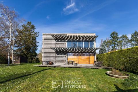 Villa d&rsquo;architecte avec vue panoramique sur l&rsquo;Yonne