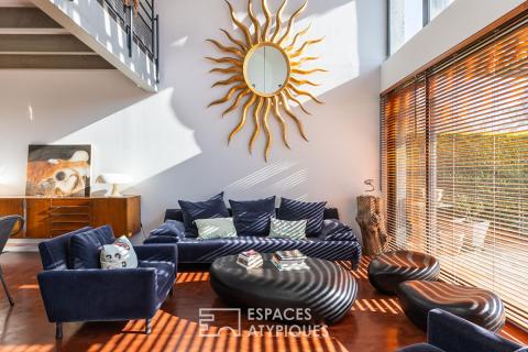 Villa d&rsquo;architecte avec vue panoramique sur l&rsquo;Yonne