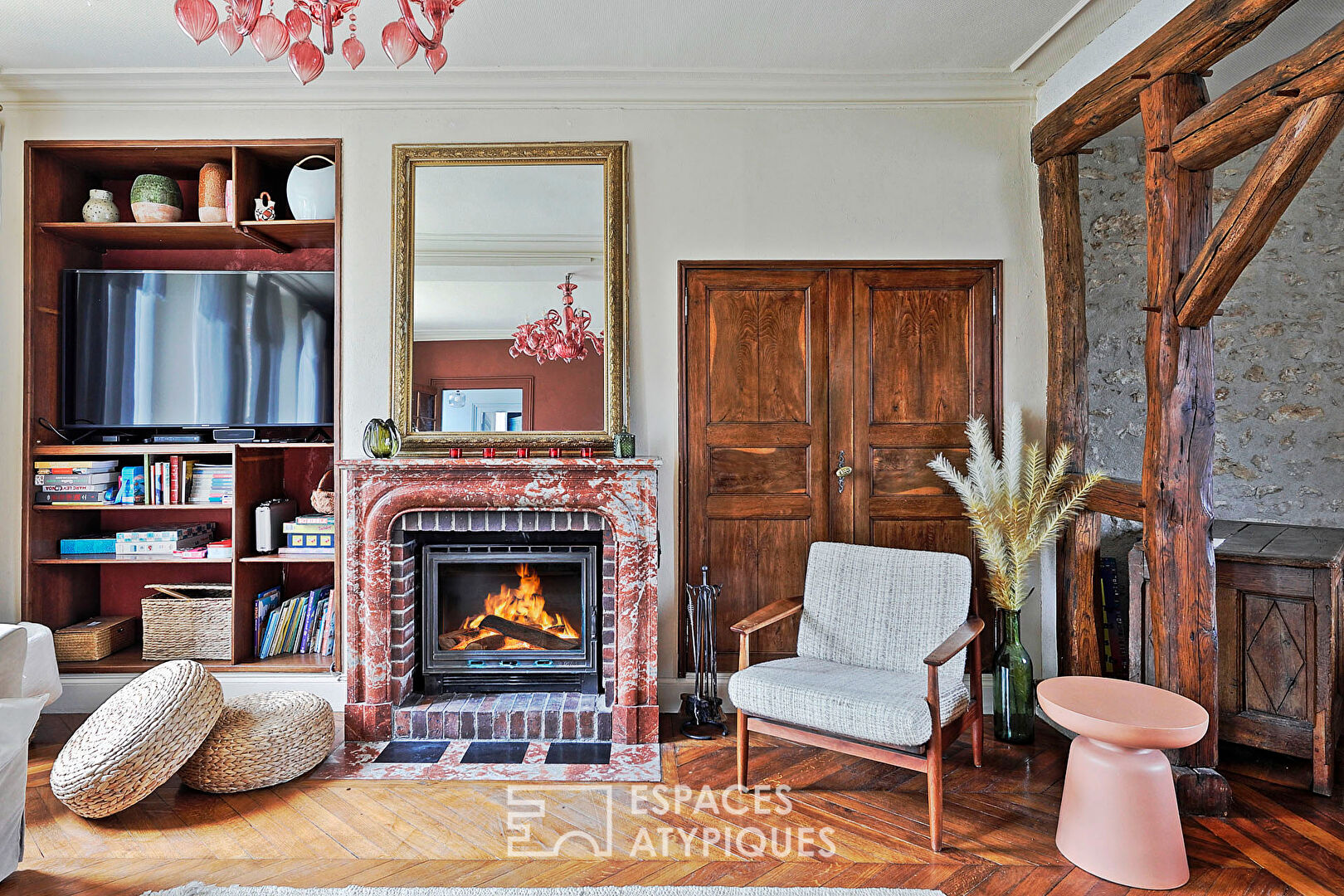 Maison briarde authentique rénovée avec goût