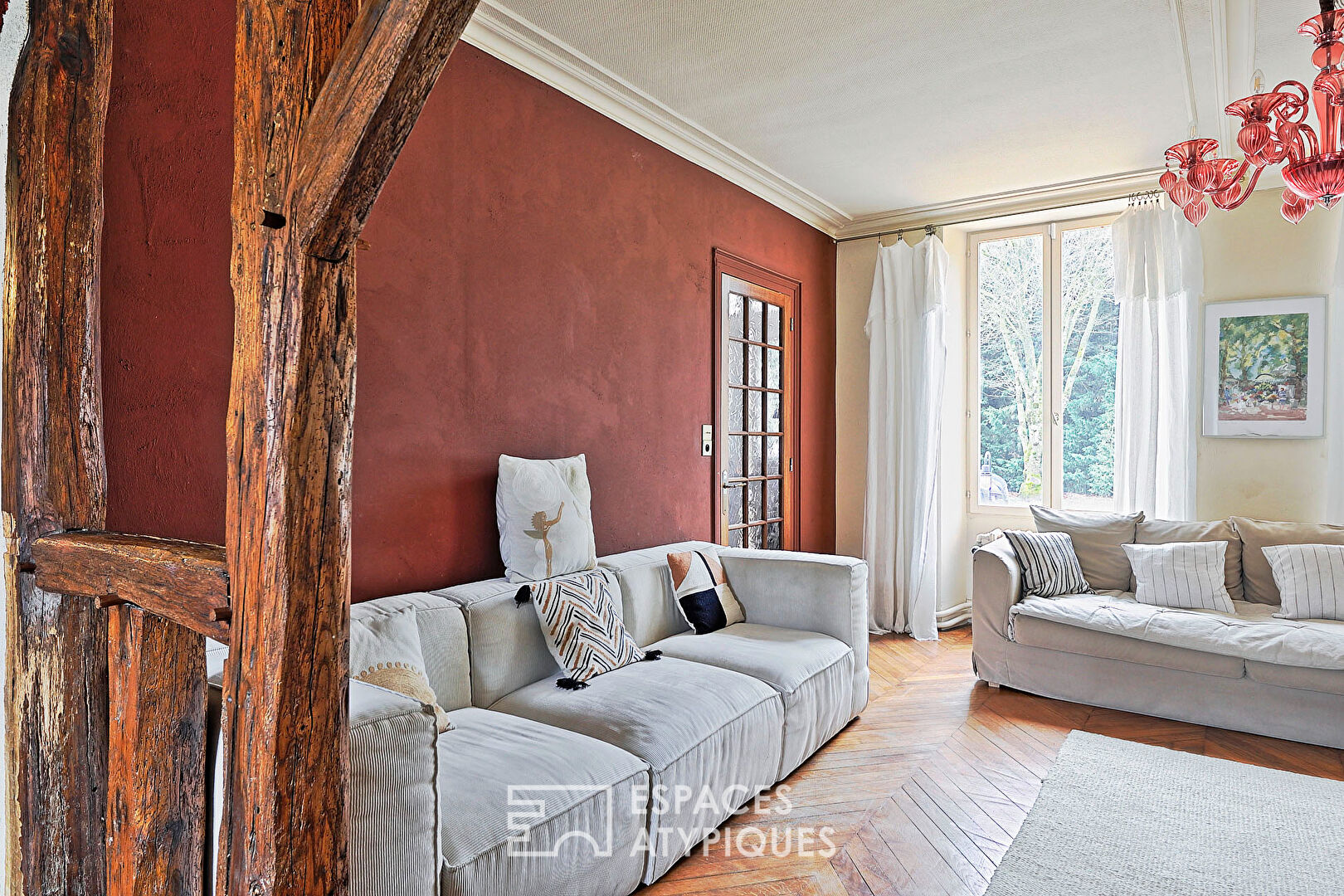 Maison briarde authentique rénovée avec goût