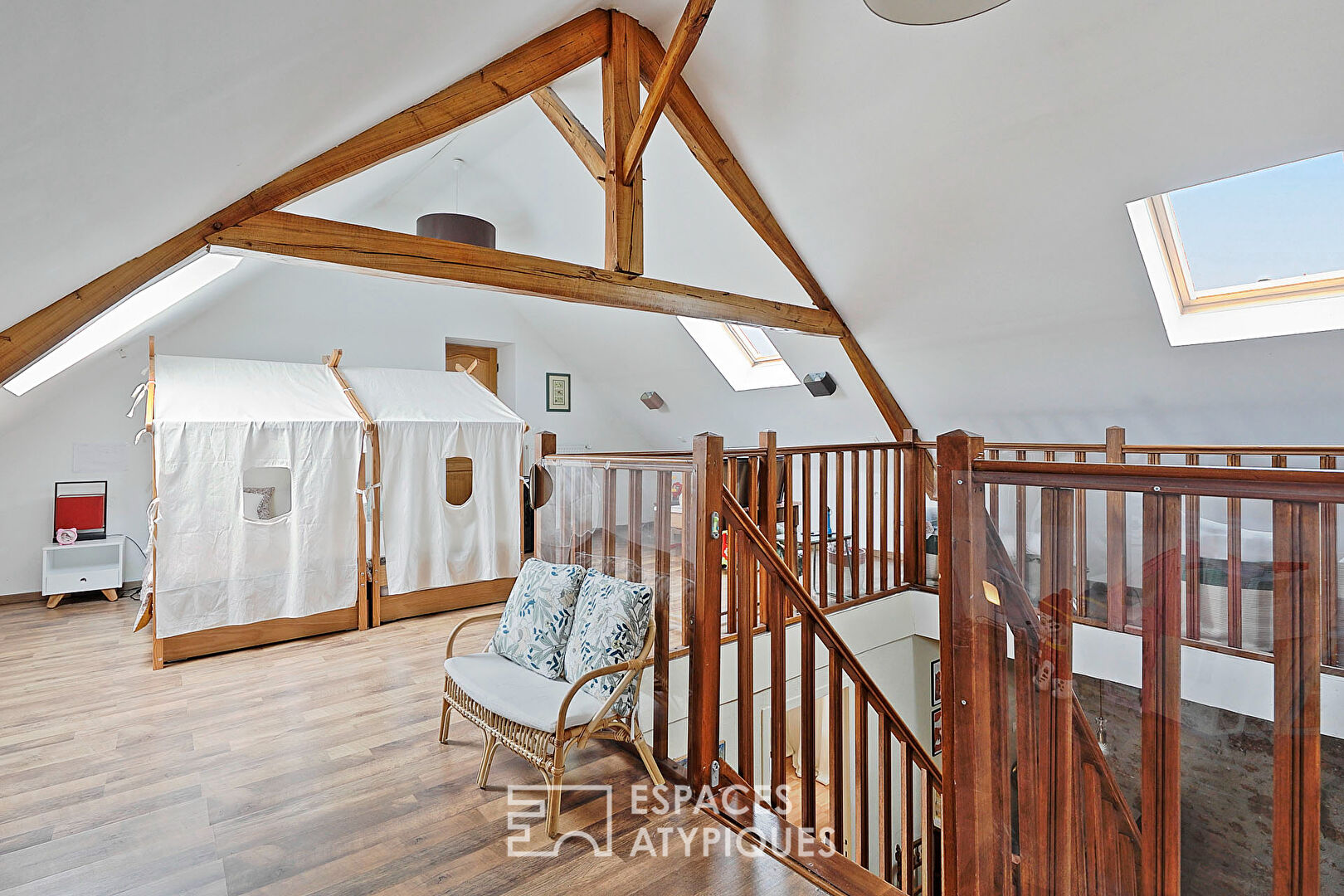 Maison briarde authentique rénovée avec goût