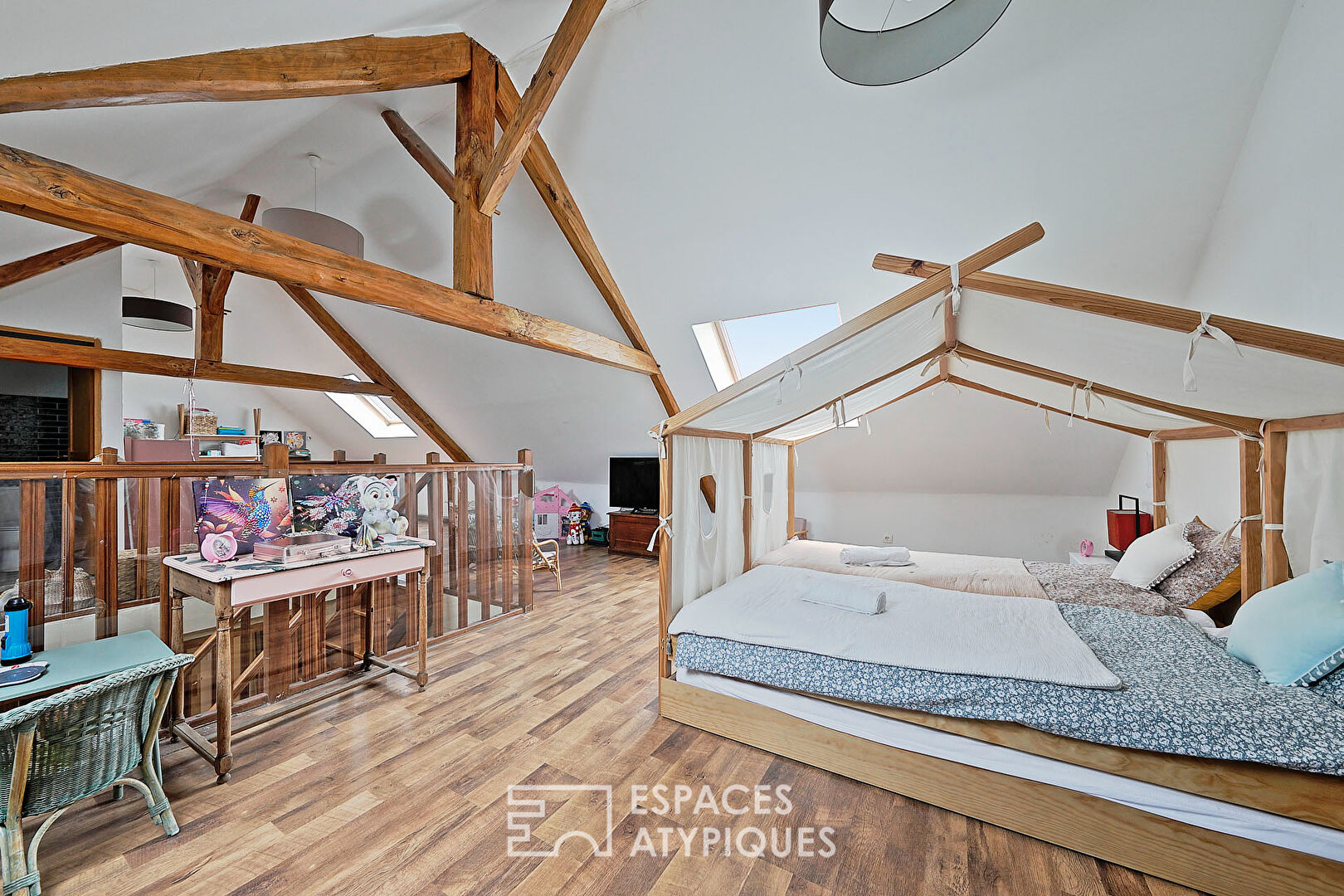 Maison briarde authentique rénovée avec goût