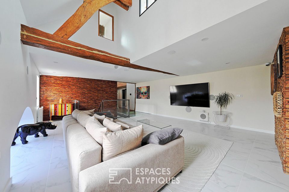 Ancienne longère métamorphosée en écrin ultra-moderne