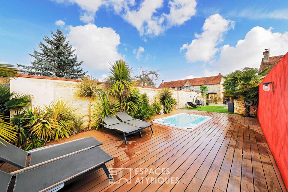 Ancienne longère métamorphosée en écrin ultra-moderne