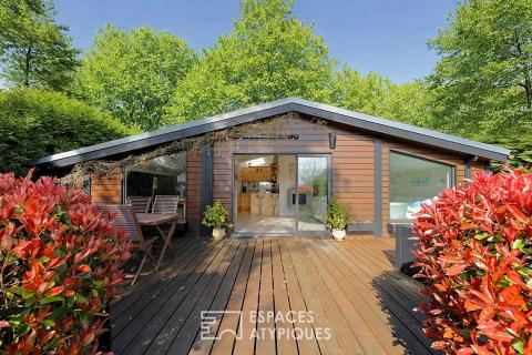 Maison coup de coeur au bord d&rsquo;un lac avec dépendance